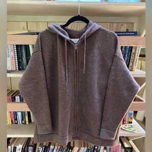 Lauren Manoogian Wool Zip-up Hoodie